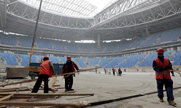 Russie : Des travailleurs exploités sur les chantiers de la Coupe du Monde 2018