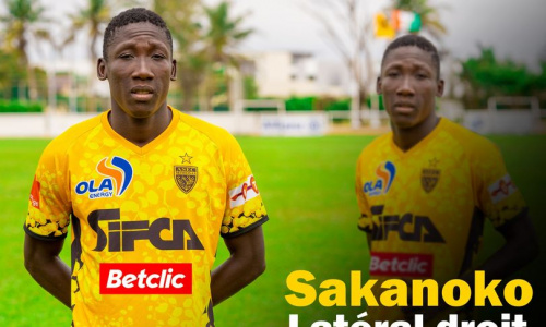 Sakanoko Moustapha signe son retour à l’ASEC