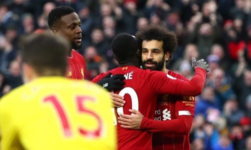 Angleterre : Salah offre une 16è victoire en 17 journées aux Reds