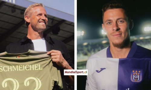 Schmeichel et Hazard débarquent à Anderlecht