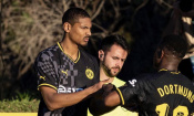 Sébastien Haller a pris part à la victoire écrasante de Dortmund sur Fortuna Düsseldorf en amical