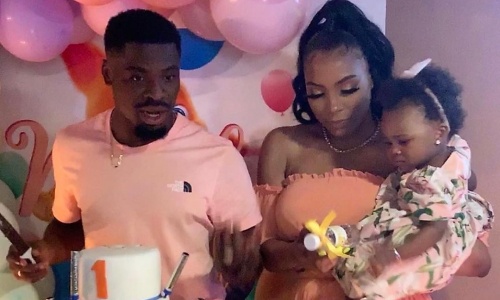 Serge Aurier et Hencha Voigt fêtent le 1er anniversaire de leur fille (Images)