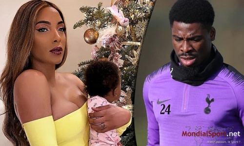 Serge Aurier traité de mauvais père par sa compagne Hencha Voigt