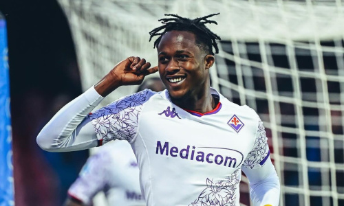 Serie A : Christian Kouamé buteur avec la Viola