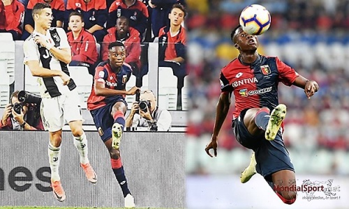 Serie A : Christian Kouamé (Genoa) ‘‘pas du tout’’ intimidé par CR7