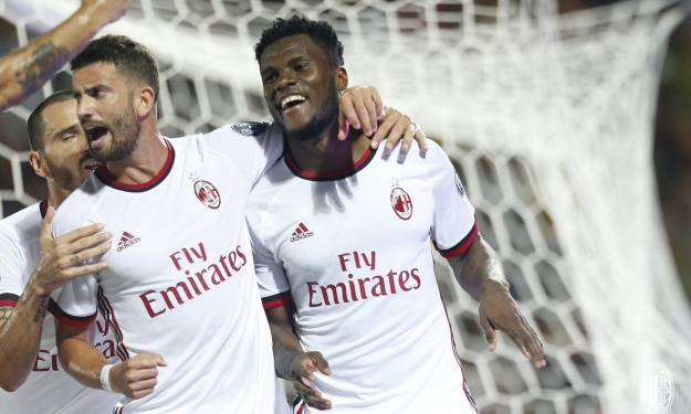 Serie A : Débuts réussis pour le Milan AC avec un but de Franck Kessié