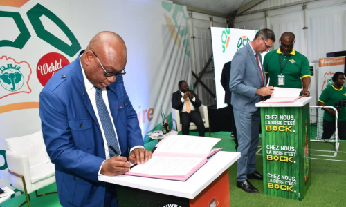 Signature de partenariat entre la FIF et SOLIBRA