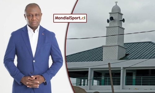 Sory Diabaté fait parler son cœur en réhabilitant un lieu de culte à Bingerville