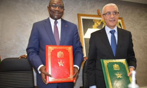 Sport : Accord de coopération signé entre la Côte d'Ivoire et le Maroc