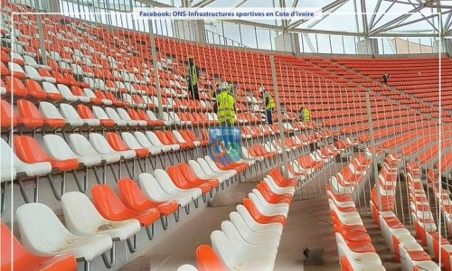 Stade, cité CAN, terrain d’entrainement, … l’ONS dévoile le taux d’avancement des infrastructures de Bouaké