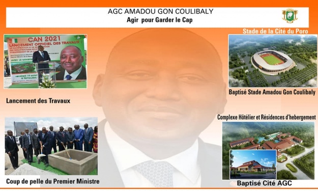 Stade de Korhogo : Gon Coulibaly immortalisé ?
