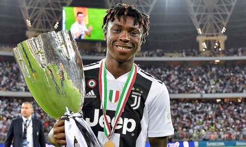 Supercoupe d’Italie 2018 : Moise Kean enregistre son 2è trophée avec la Juve