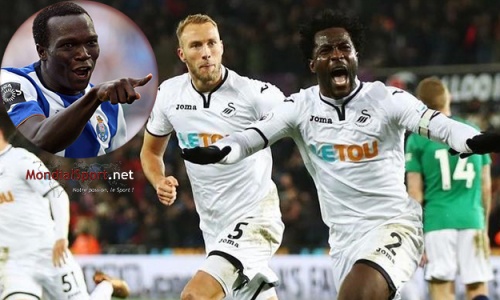 Swansea : Bony offre les 3 points; Vincent Aboubakar dans le viseur