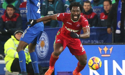 Swansea : Victime d'une grave blessure, Wilfried Bony ne jouera plus cette saison
