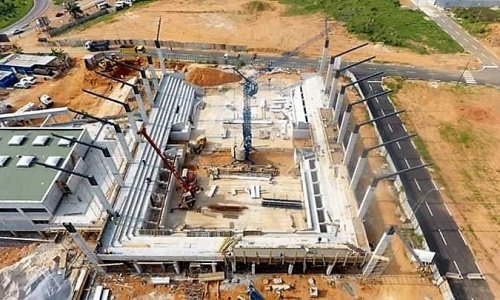 Taekwondo - Centre Sportif, Culturel et des TIC Ivoiro-coréen : les travaux avancent !