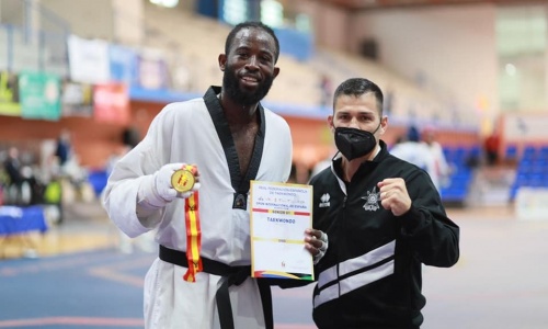 Taekwondo : Cheick Cissé en Or à l’Open International d’Espagne