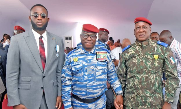 Taekwondo : Cissé Cheick reçoit une médaille de la Gendarmerie Nationale