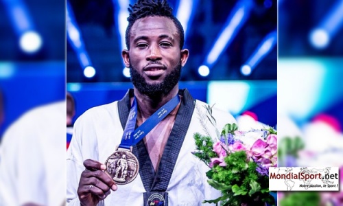 Taekwondo : Cissé Cheick Sallah médaillé de Bronze à Rome