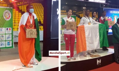 Taekwondo : Gbagbi Ruth et Traoré Aminata raflent l'Or au Championnat d’Afrique
