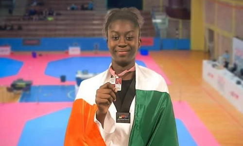 Taekwondo : Kimi Laurène Ossin décroche l’Or en Espagne !