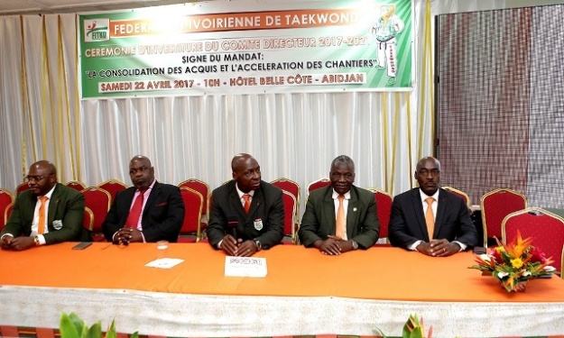 Taekwondo : Le nouveau comité directeur de la Fédération Ivoirienne investi