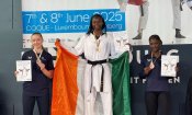 Taekwondo : Ossin Kimi Laurène décroche l’Or au Luxembourg