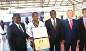 Taekwondo : remise du Grade 9è Dan à Maître Siaka Coulibaly Minayaha en présence des Ministres Danho et Adjoumani