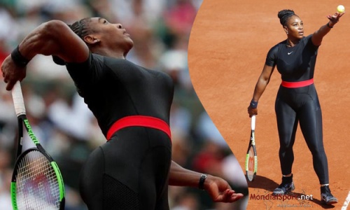 Tennis - Roland-Garros : Serena Williams donne les raisons de sa tenue hyper moulante…