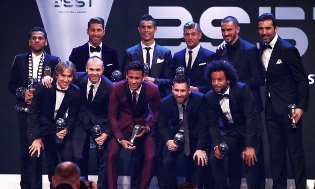 The Best FIFA Awards 2017 : les meilleurs acteurs récompensés