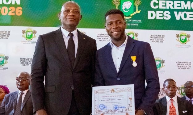 Titi Koné décoré par le Ministère des Sports