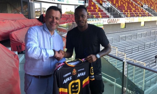 Togui Mel William (SC Gagnoa) pose ses valises dans l’ancien club de Marc Wilmots