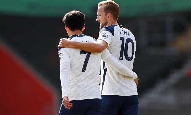Tottenham fusille Southamton grâce à son duo Kane-Son (vidéo)