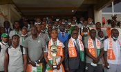 Tournoi UFOA-B U17 : Retour en images sur l’arrivée triomphale des Eléphanteaux à l’aéroport Félix Houphouët-Boigny