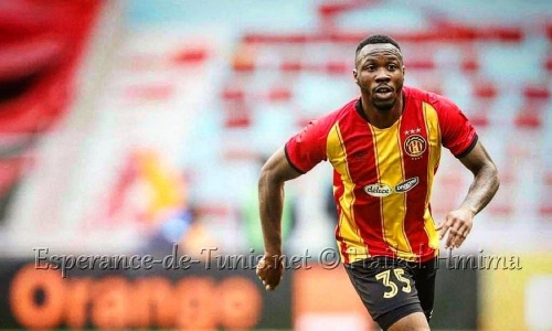 Tunisie : Pour sa 1ère titularisation avec l'Espérance, Togui William signe 1 but et une passe décisive