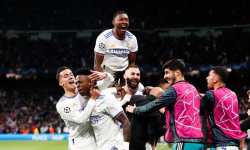 UEFA LDC : Le vestiaire du Real totalement en folie après la qualification pour les demies