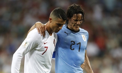 United : Le message de Ronaldo à Cavani après son geste