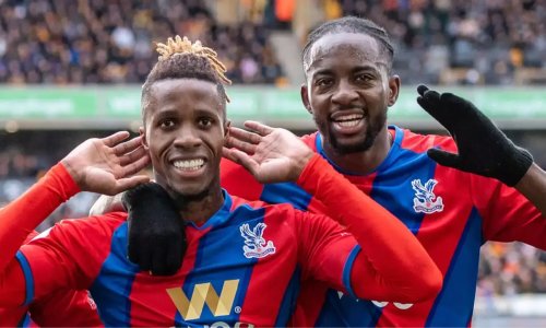 Wilfried Zaha dézingue Jean-Philippe Mateta
