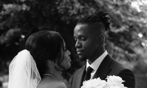 Wilfried Zaha et sa compagne se sont dit ‘‘oui’’
