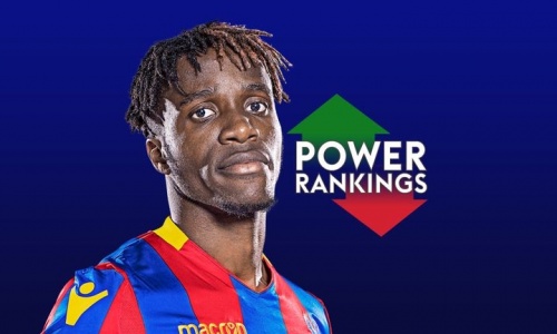 Wilfried Zaha N°1 du classement Sky Sport Power Ranking de la semaine