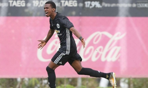 Youth League : Joshua Bohui signe un doublé avec Manchester United