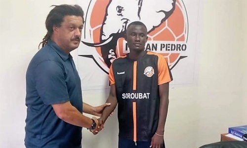 Zan Bi Roland signe au FC San Pedro