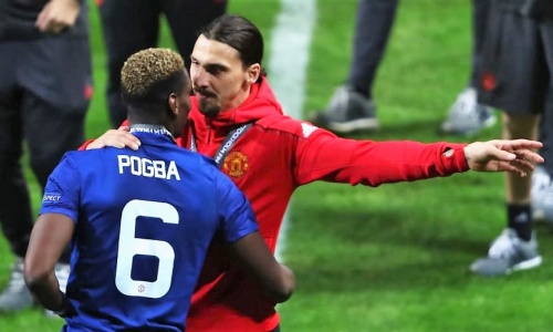 Zlatan met au défi Pogba sur ce geste technique de génie